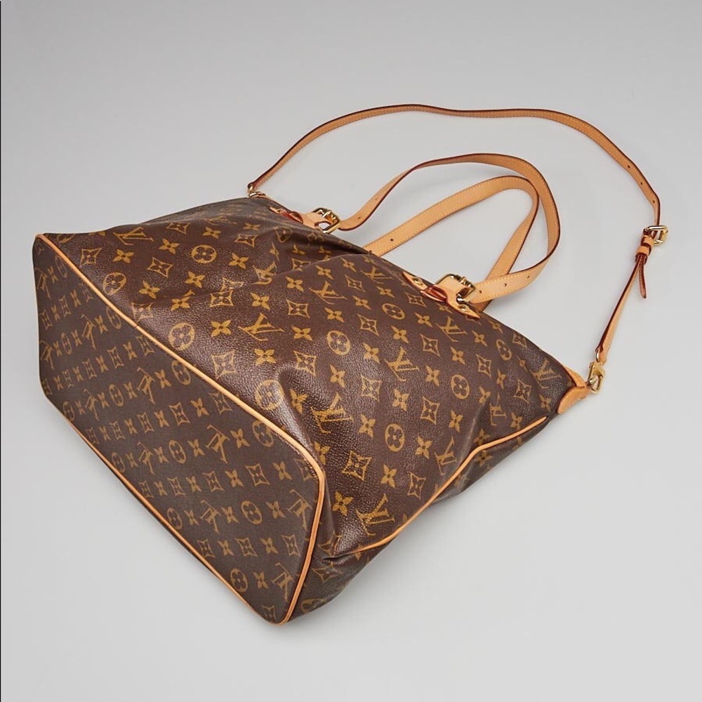 ๐ HUGE XL LOUIS VUITTON ZIPPER TOTE PALERMO GM W/RECEIPT - Picture 5 of 16
